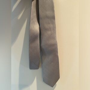Mexx silk necktie - silver